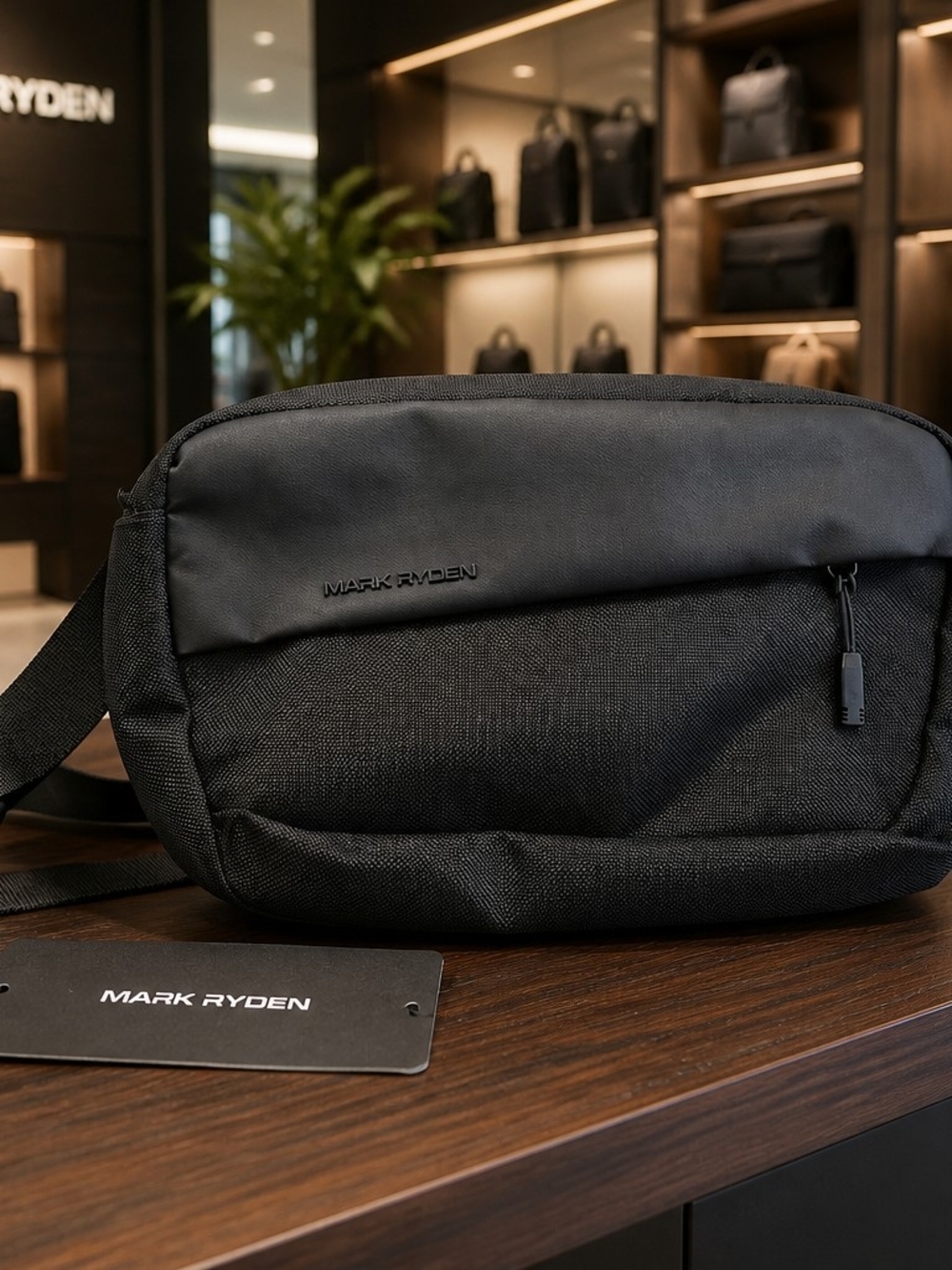 MARK RYDEN Waterproof Crossbody Shoulder Men Travel Business Chest Sling Bag